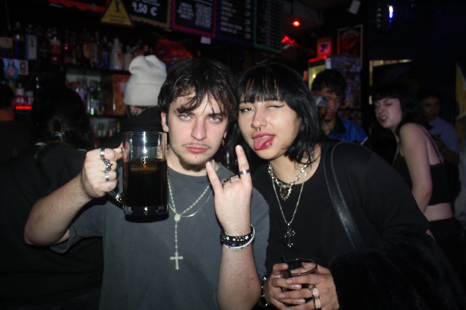 Salamanca de noche, sabado 20 de diciembre