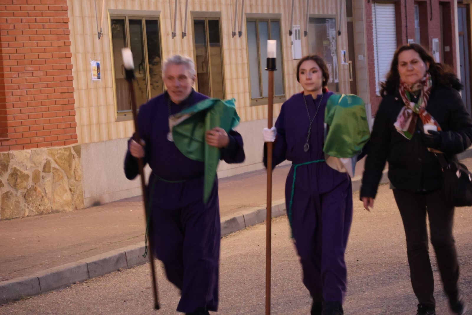 Revive en imágenes la procesión del Silencio en Villalpando