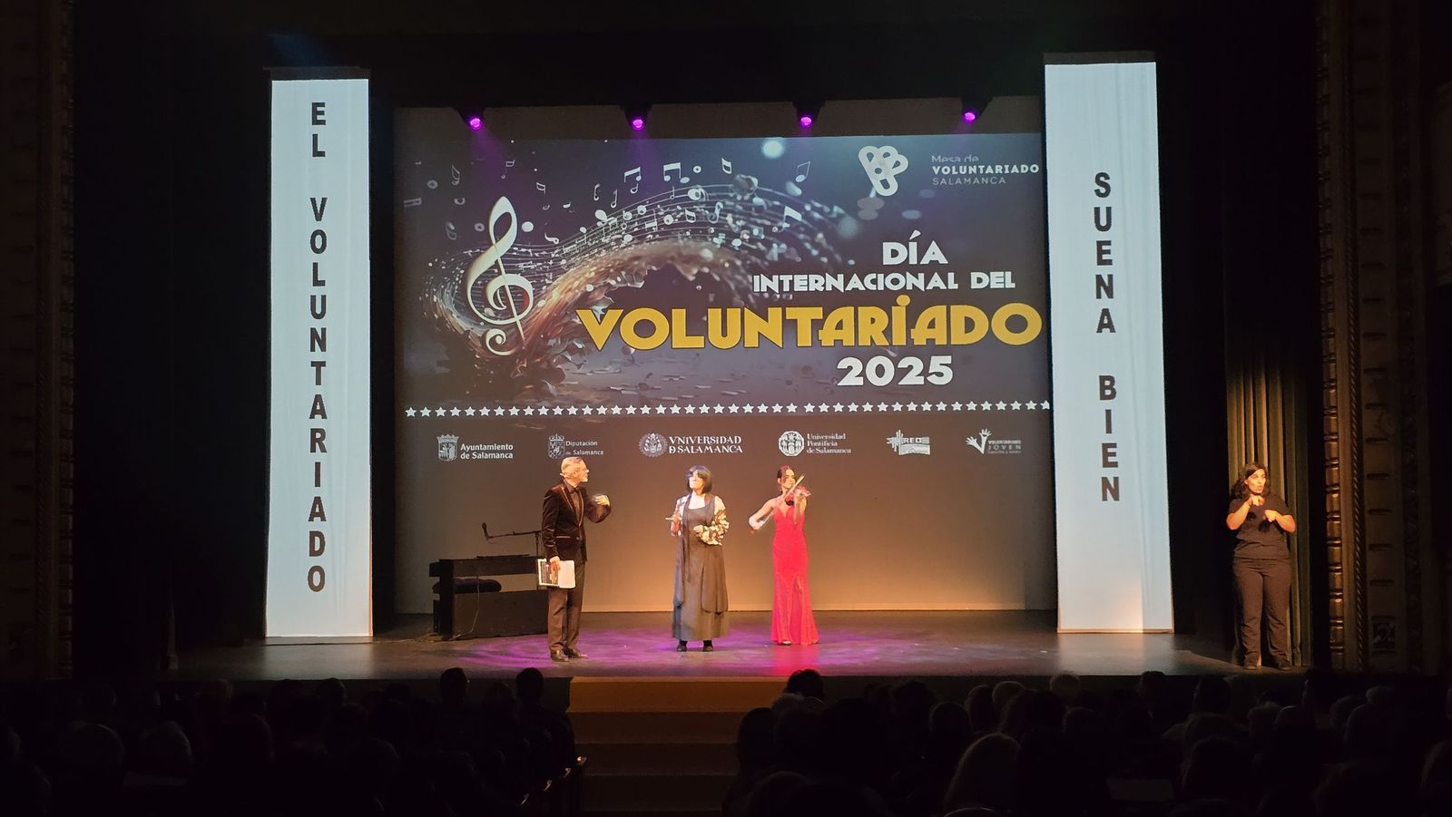 acto de reconocimiento de la labor solidaria con motivo del Día Internacional del Voluntariado