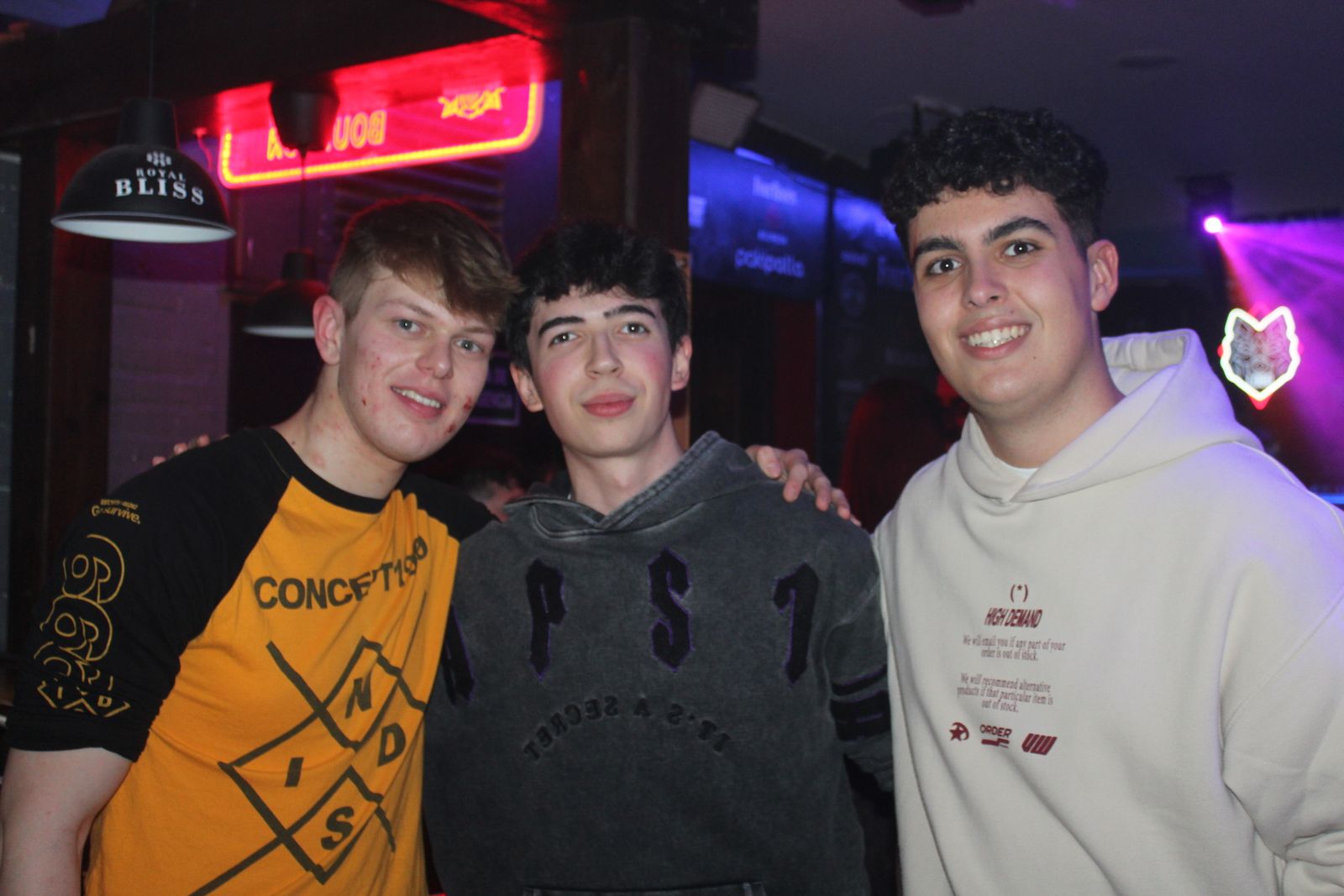 Salamanca de noche, jueves 5 de febrero