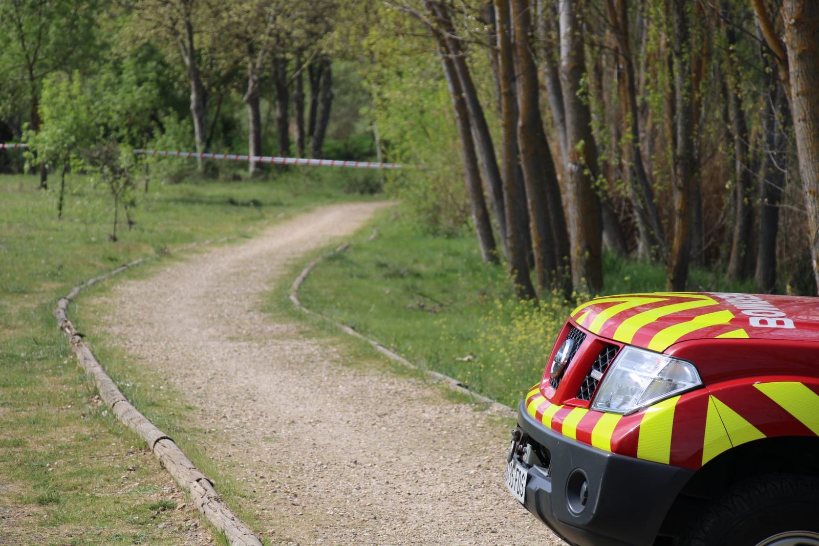 Rescate del cuerpo sin vida en el río Tormes a su paso por Villamayor