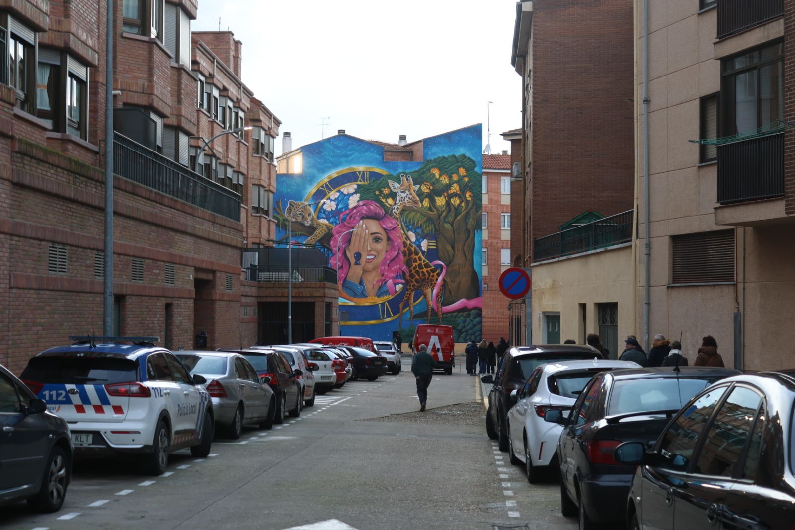 Inauguración mural "Haz que cuente" en Santa Marta