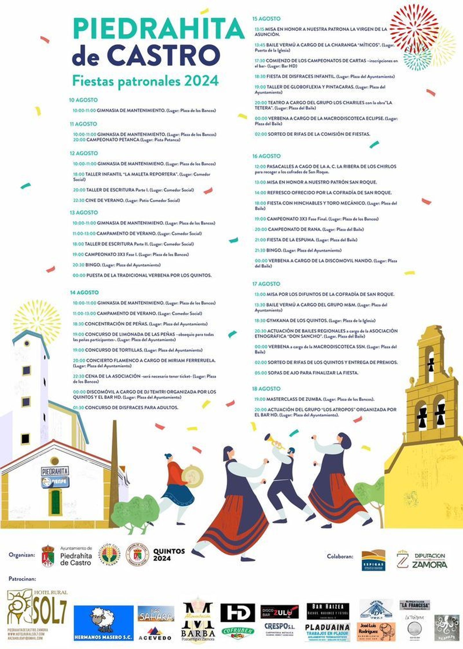 Fiestas en Piedrahita de Castro