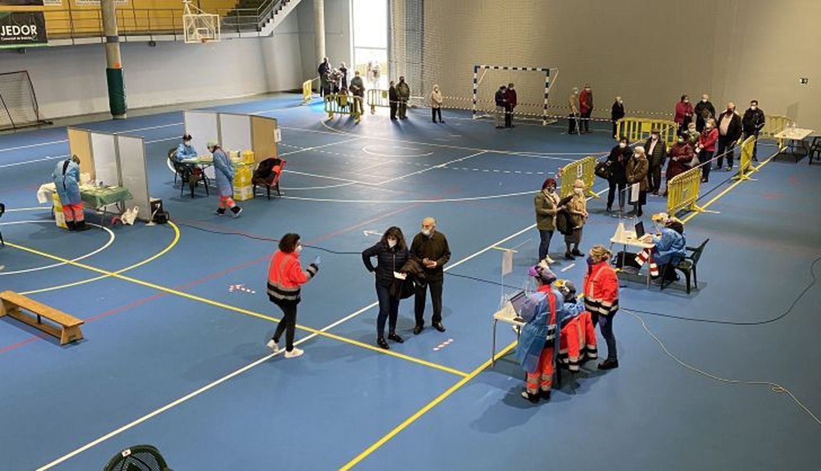 Vacunación masiva en Guijuelo