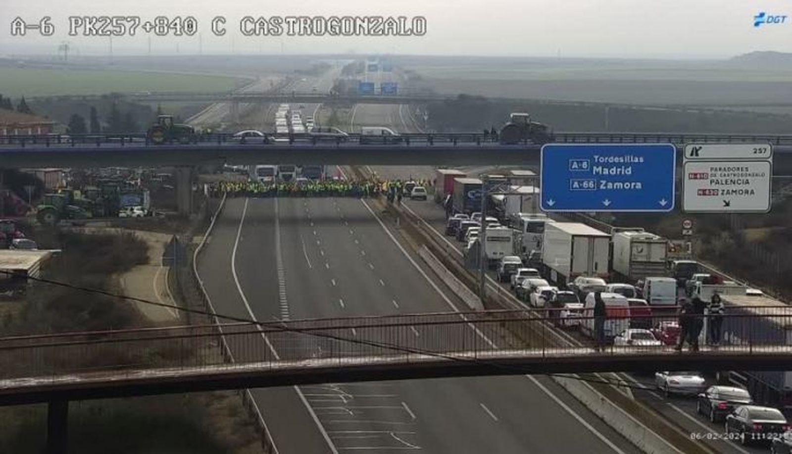 Nuevo corte total en la A 6