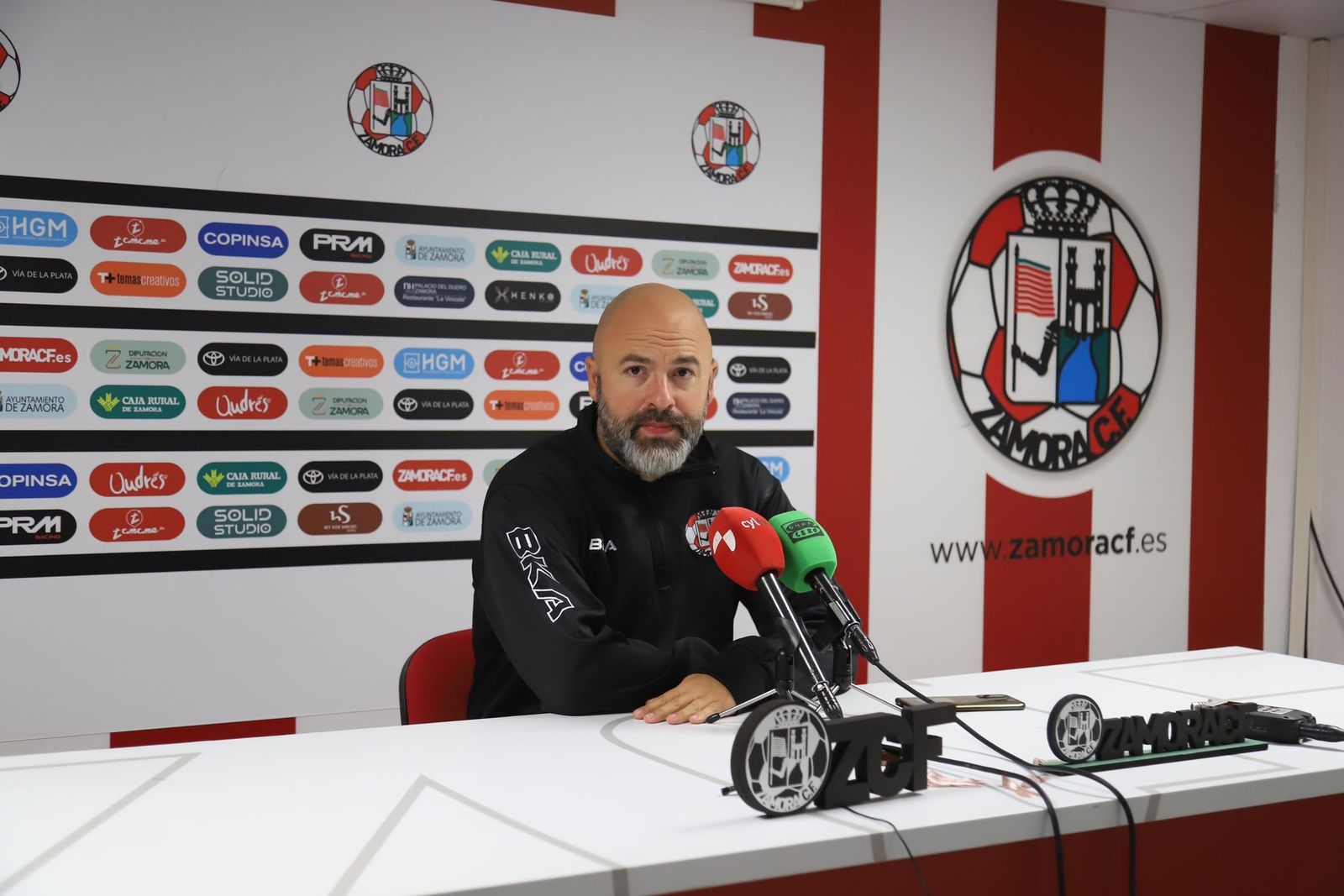 David Movilla, entrenador del Zamora CF.