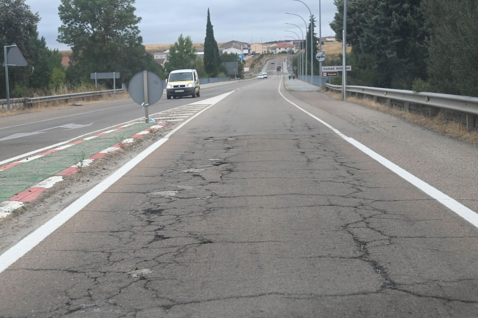 Travesía de la Nacional 620 en Ciudad Rodrigo