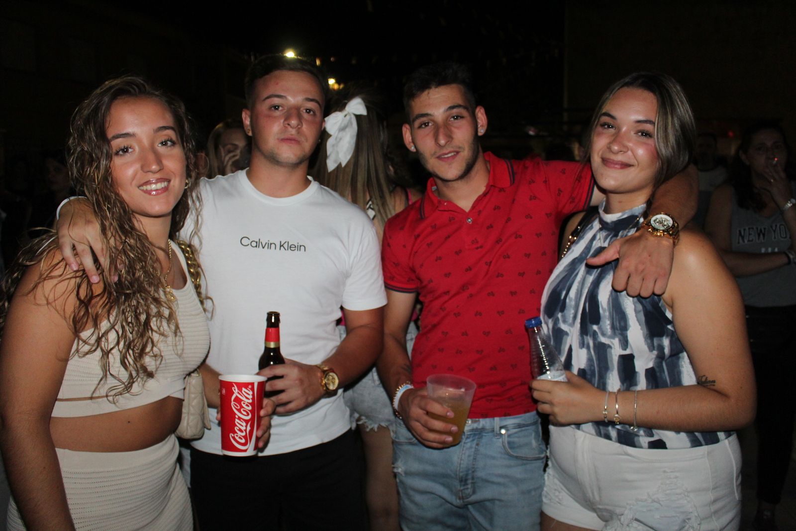 Salamanca de noche, viernes 15 de agosto