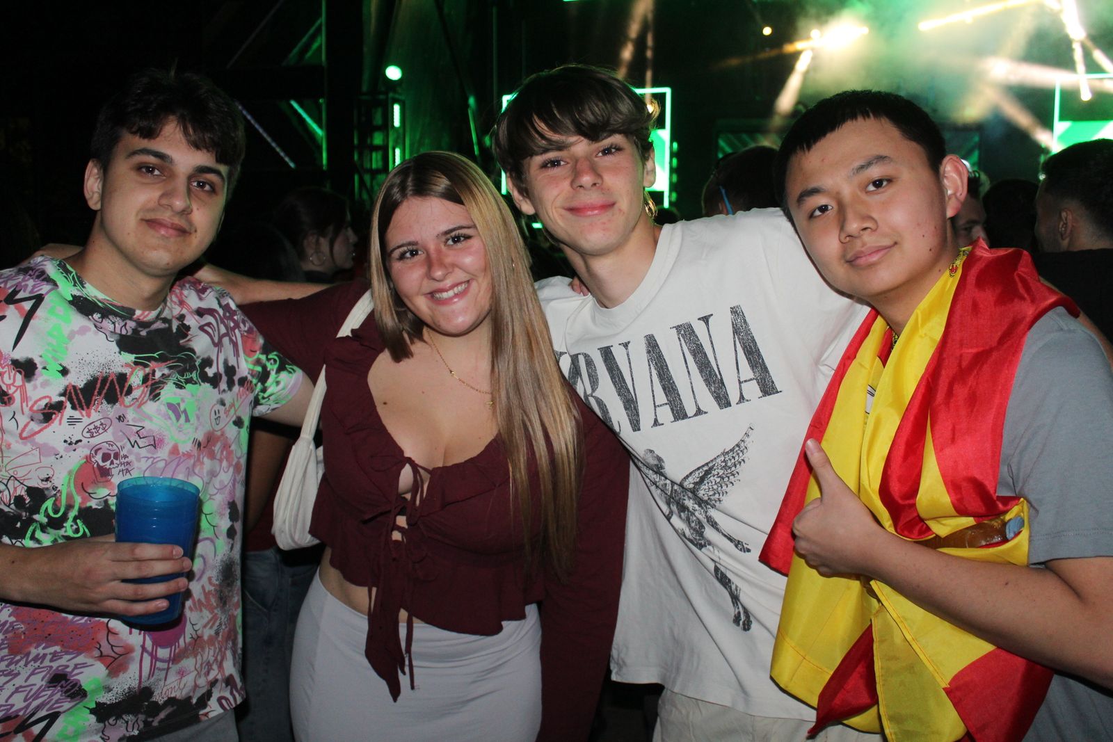 Salamanca de noche, viernes 25 de julio