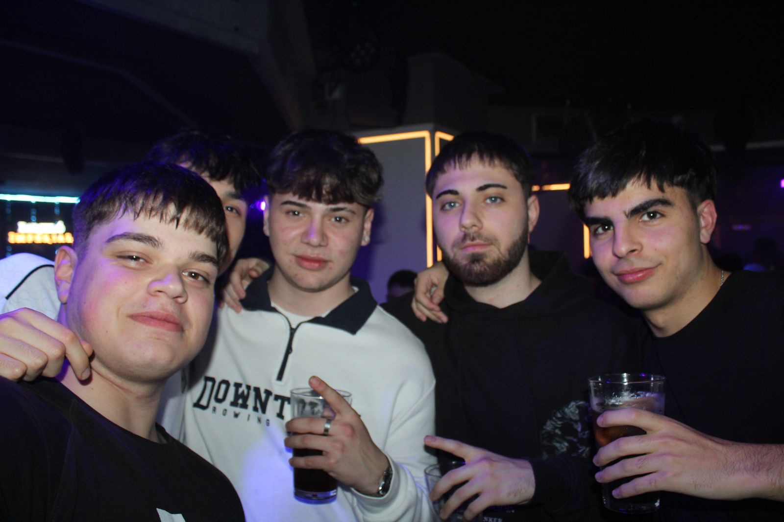 Salamanca de noche, sábado 31 de enero