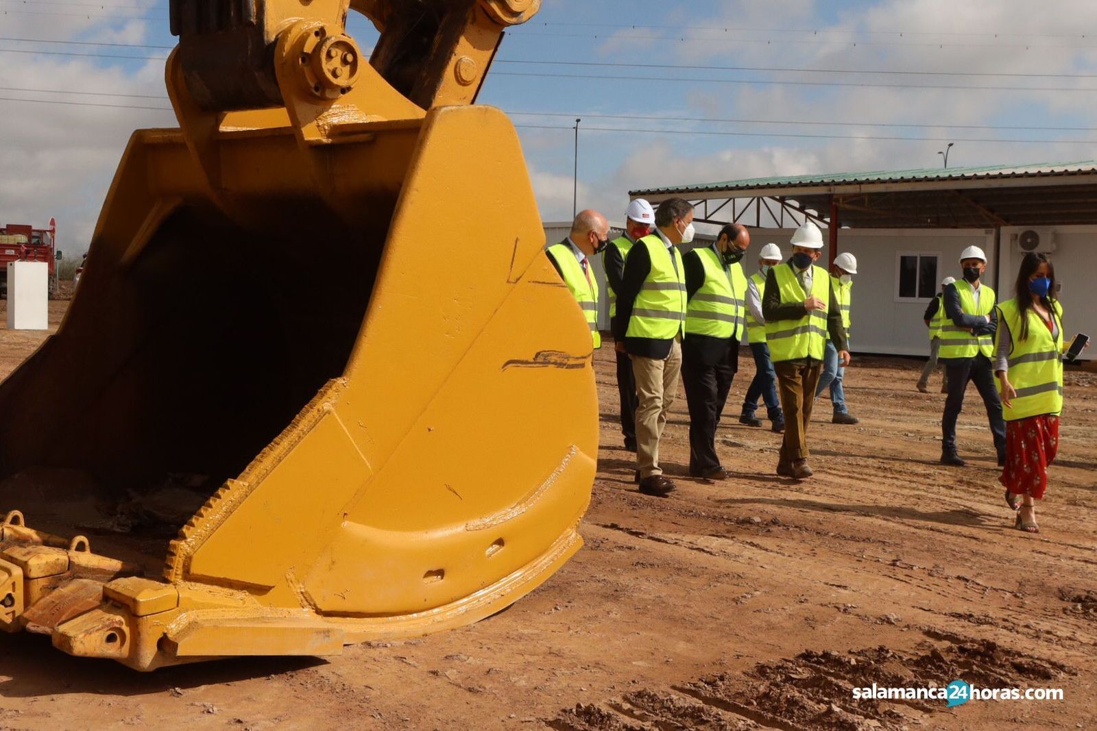 Obras de urbanización del suelo industrial del sector Peña Alta