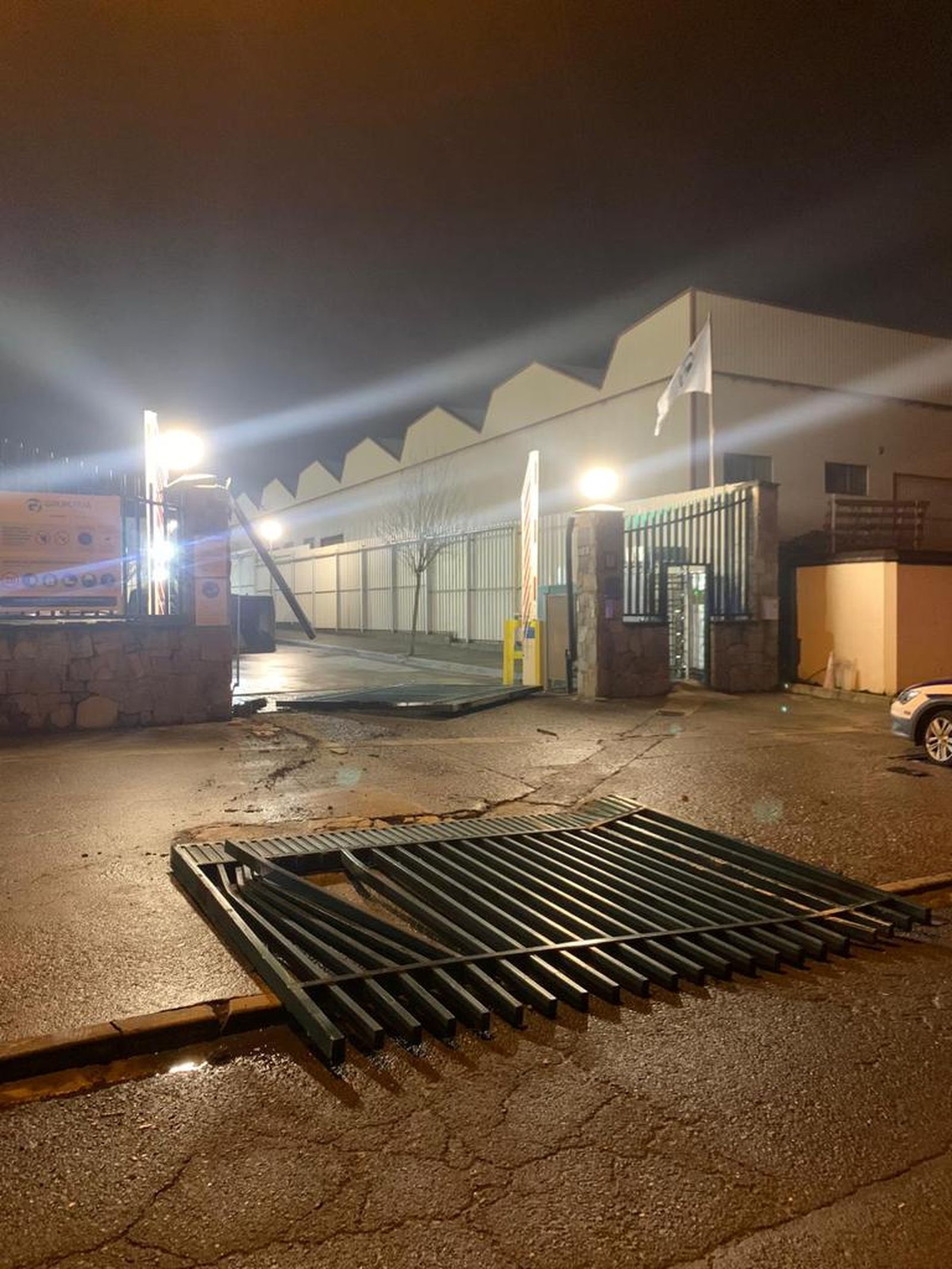 Suceso en las instalaciones de Mercedes en Vitoria (1)