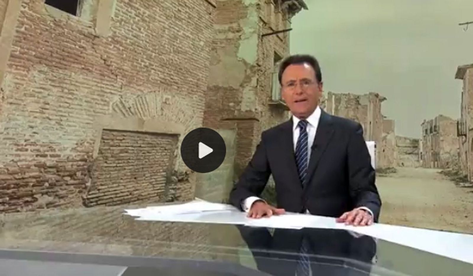 Matias Prats en el informativo