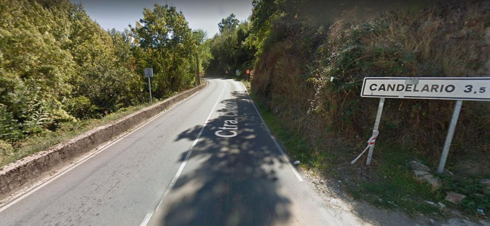 Carretera de Béjar a Candelario