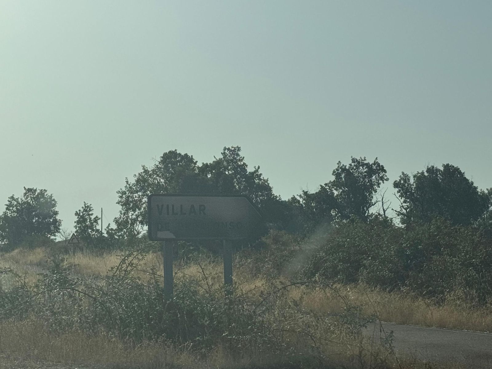 Así han quedado las zonas quemadas de Cipérez