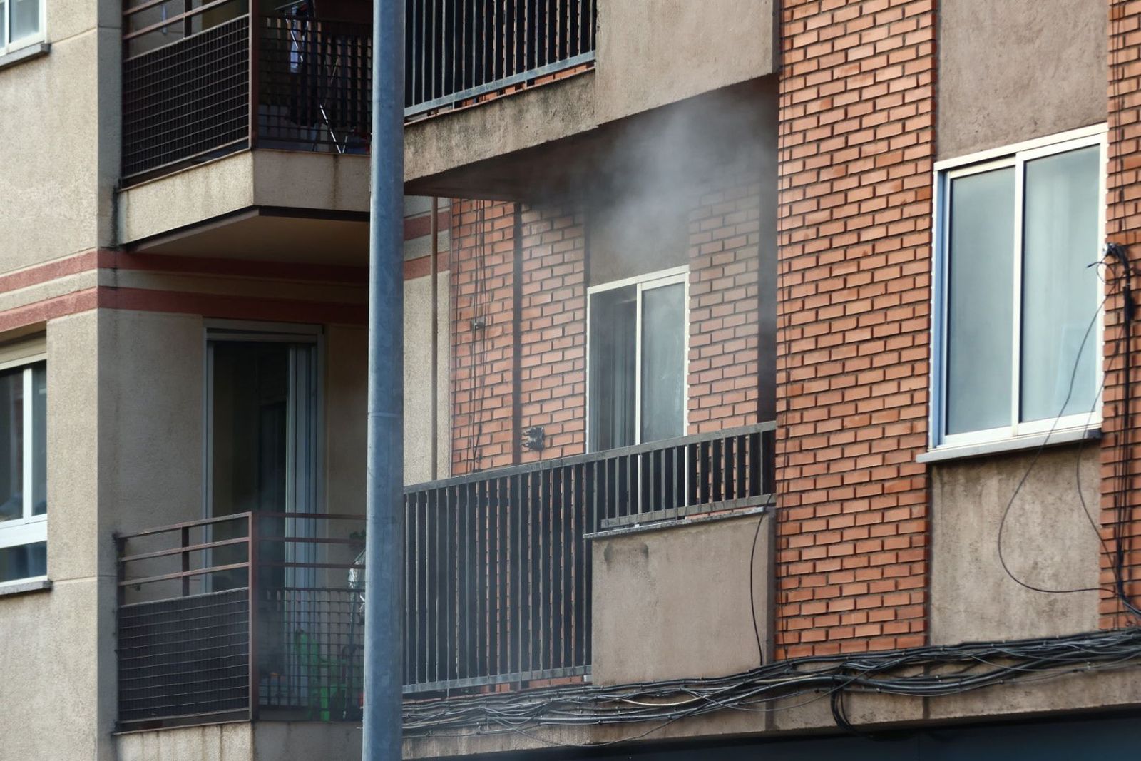 Incendio en una vivienda en Pizarrales
