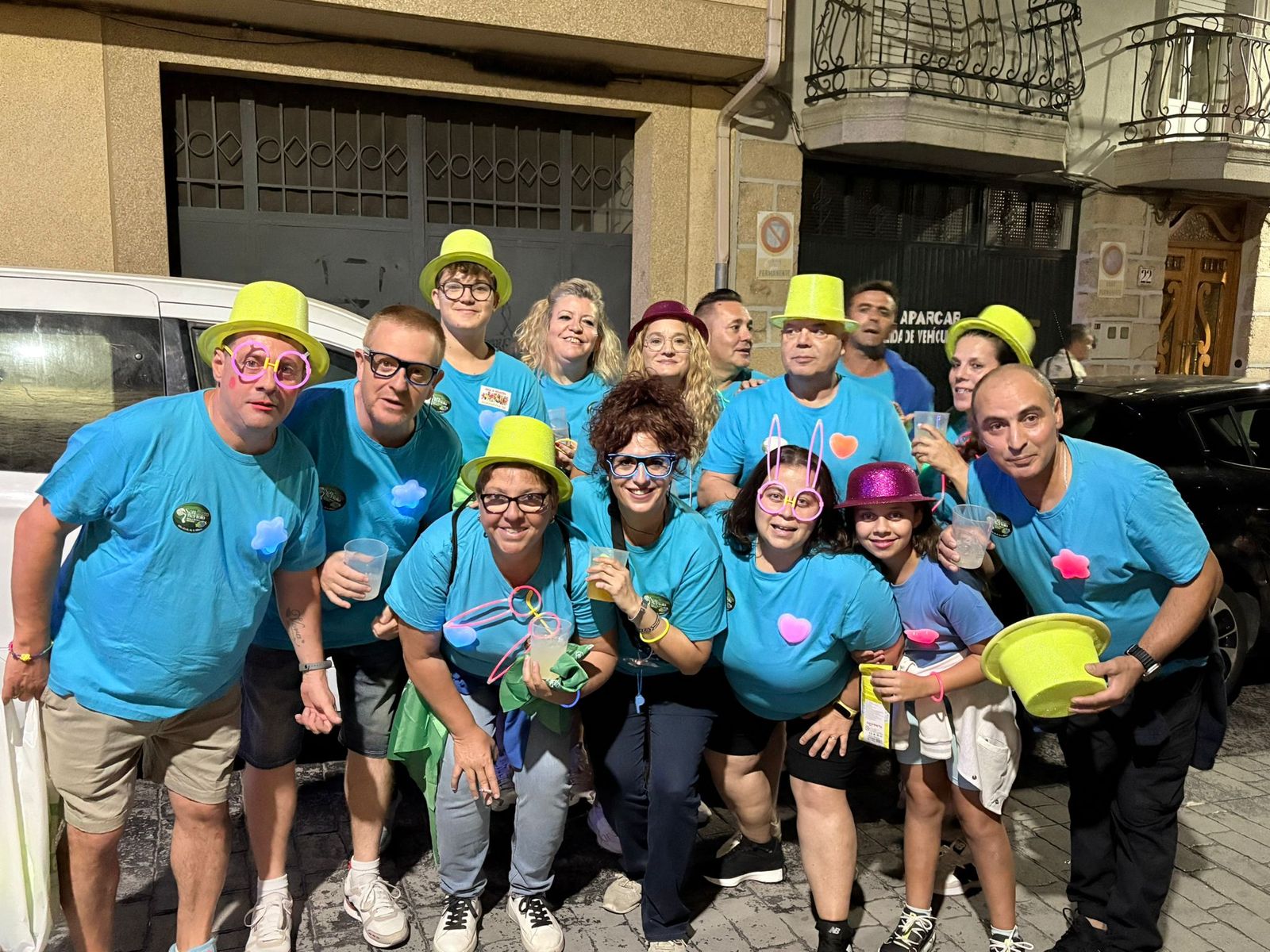 Desfile de peñas de Aldeadávila