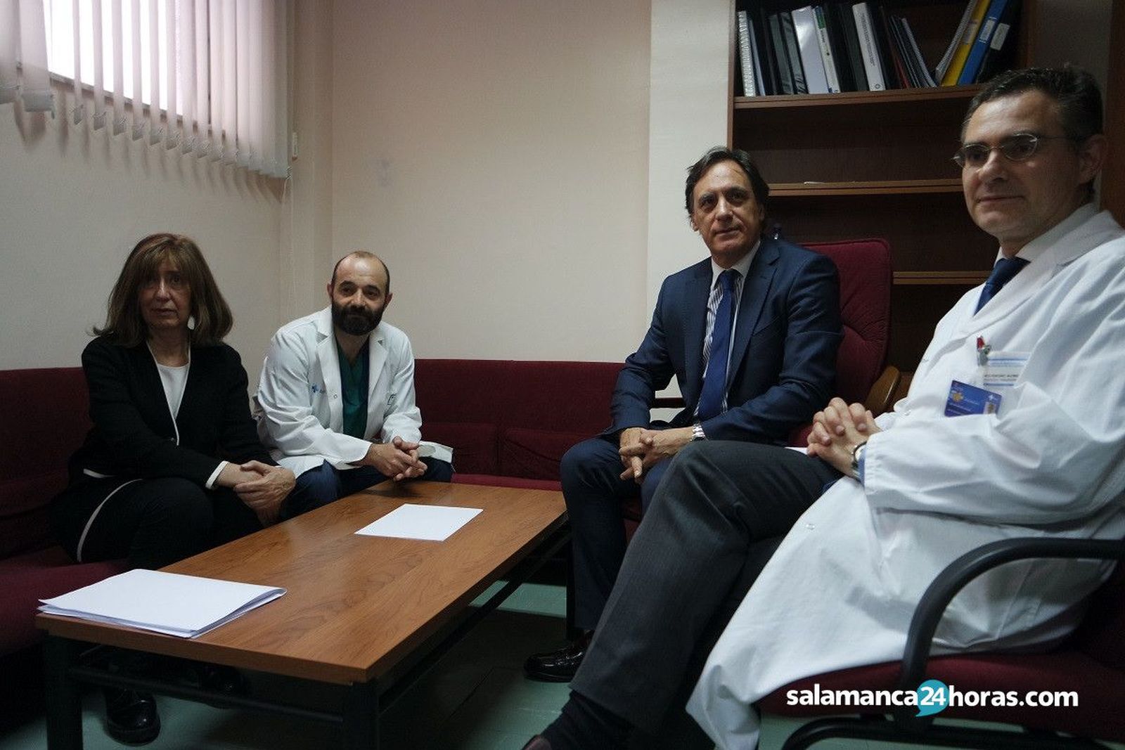 Reunión alcalde Servicio de Psiquiatría