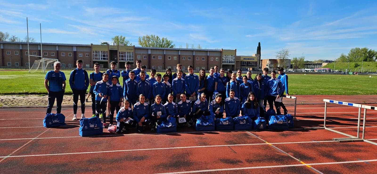 Participación del Benavente Atletismo en los Juegos Escolares Diputación de Zamora.