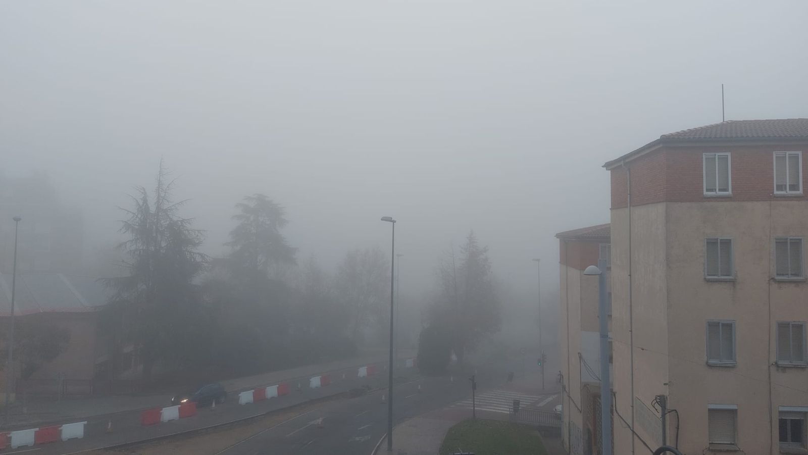 Niebla en Zamora. Archivo