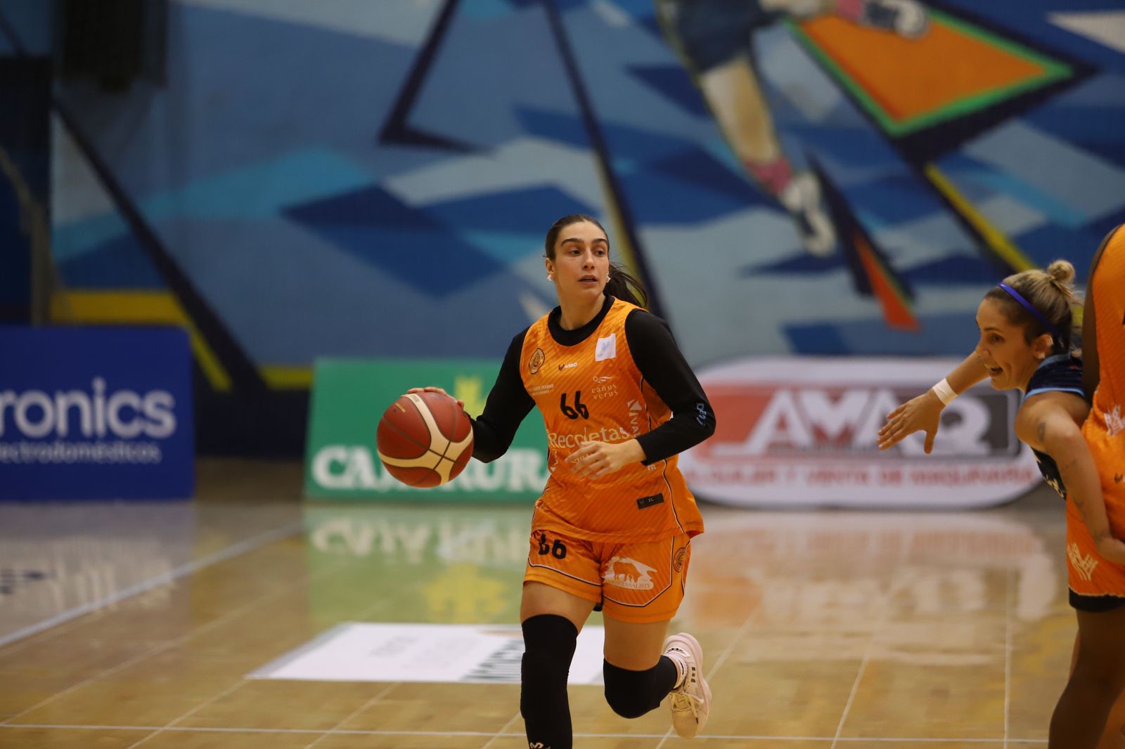 Carlota Menéndez, jugadora del CD Zamarat. Archivo.