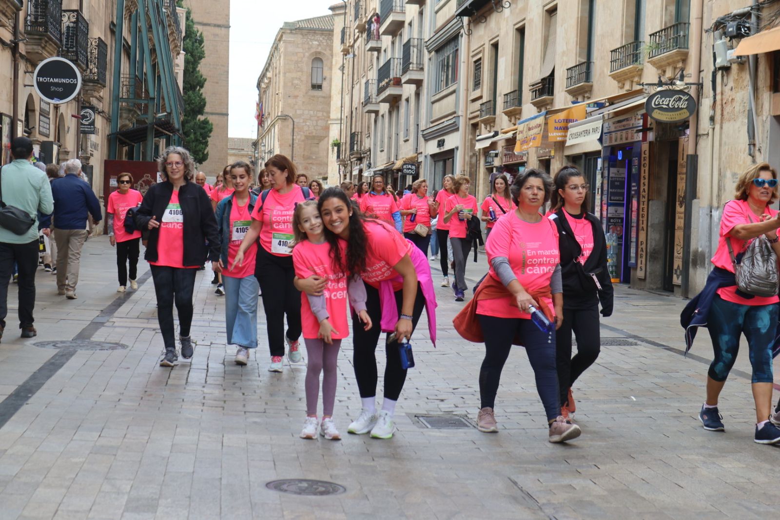 La marcha contra el cáncer vuelve a Salamanca un año más