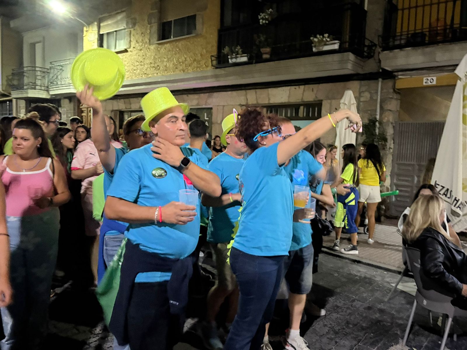Desfile de peñas de Aldeadávila