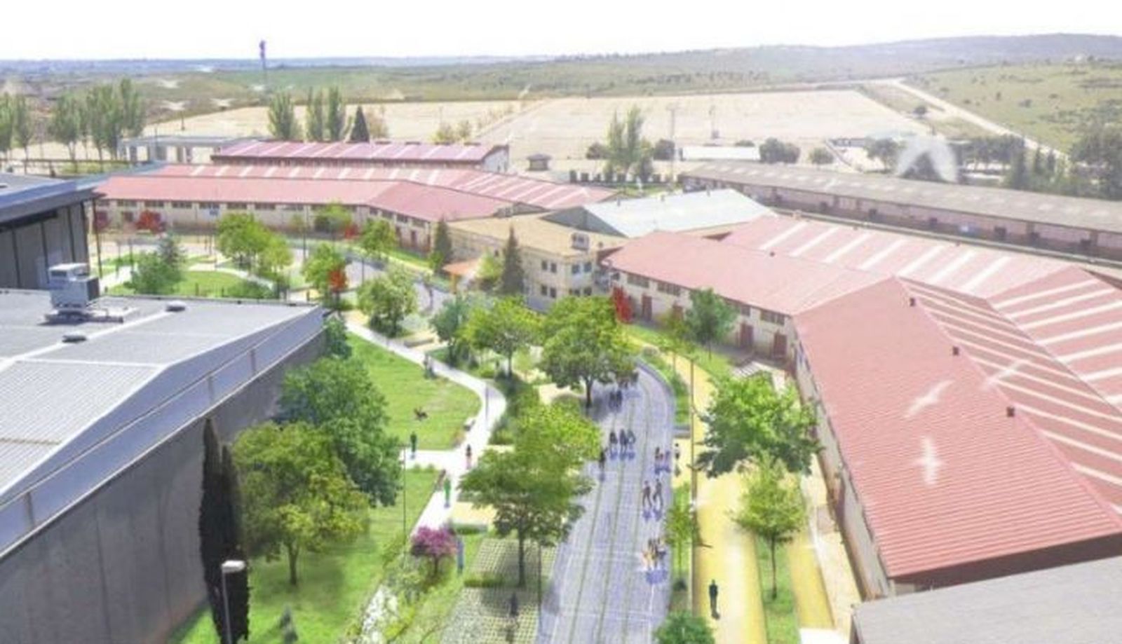 Proyecto bulevar nuevo recinto ferial de la Diputación de Salamanca 