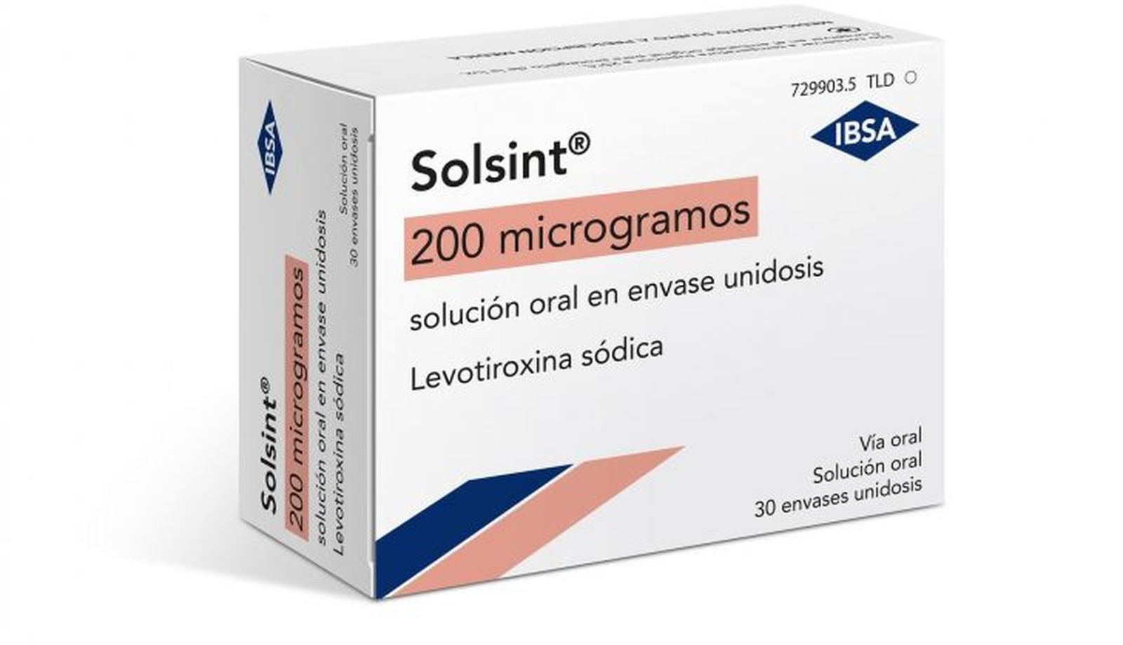olsint' (Levotiroxina Sódica), Del Laboratorio IBSA, Utilizado Contra El Hipotiroidismo Y El Hipertiroidismo. EP