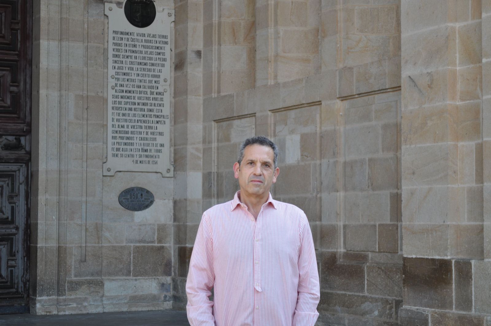 Antonio Pedrero, presidente de la Cofradía del Vía Crucis