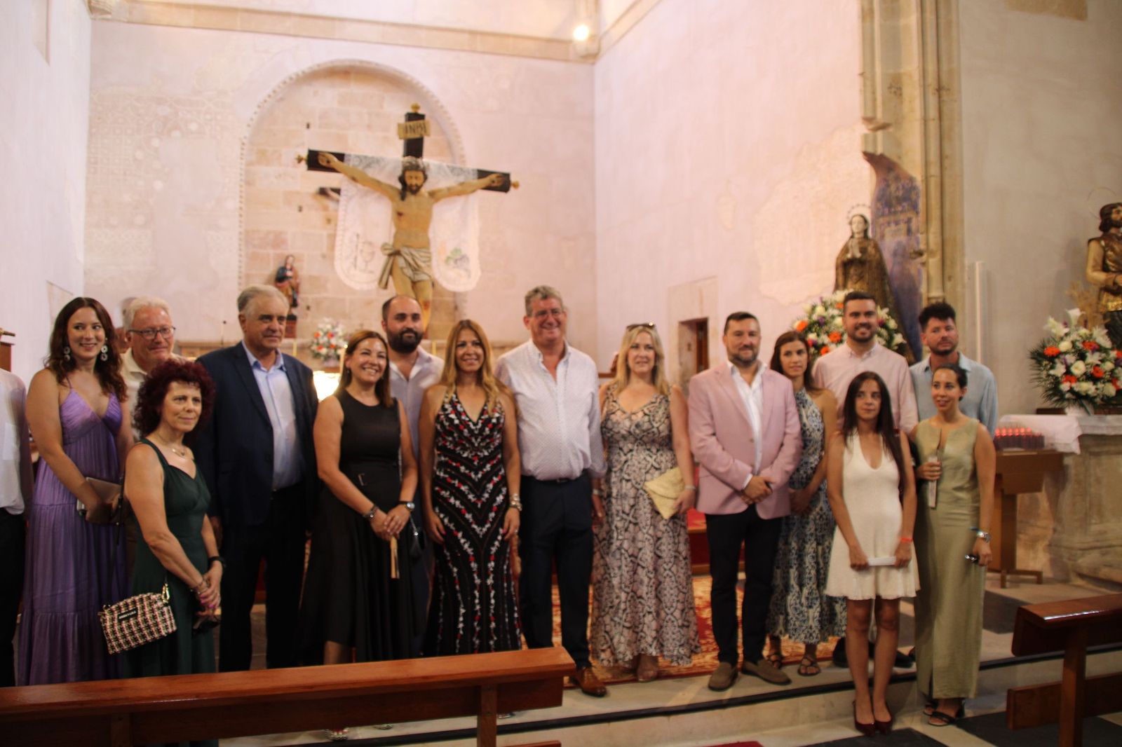Procesión en honor al Cristo de las Batallas en Castellanos de Moriscos