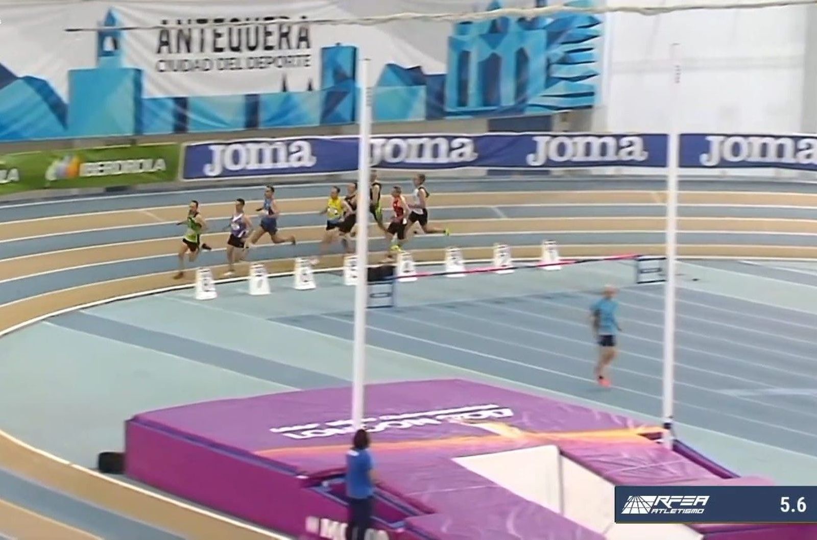 Fernando Lorenzo Marcos, finalista sin premio en la final de 1.500 m +50 masculino