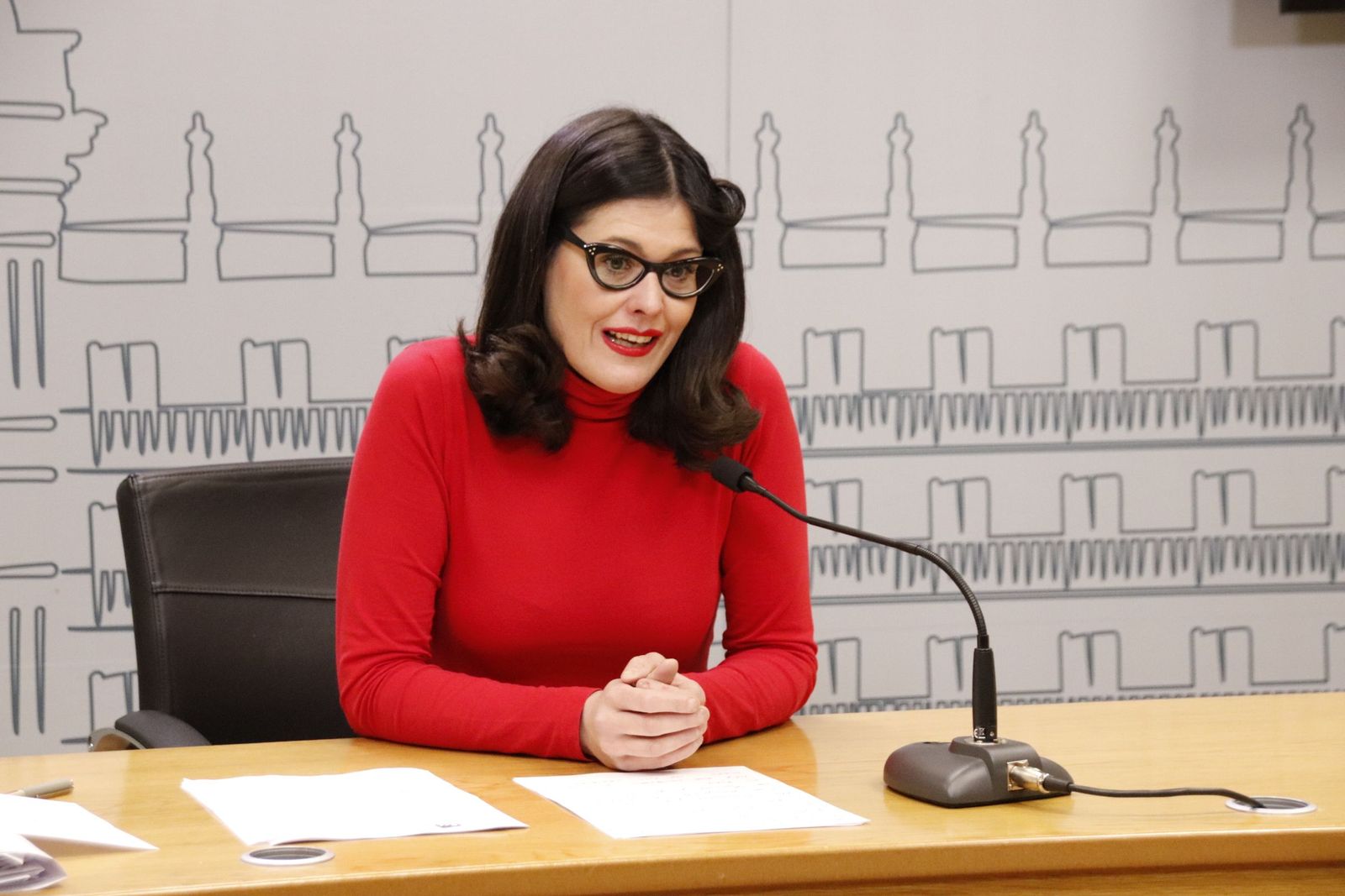 Virginia Carrera, concejala por el Grupo Mixto en el Ayuntamiento de Salamanca