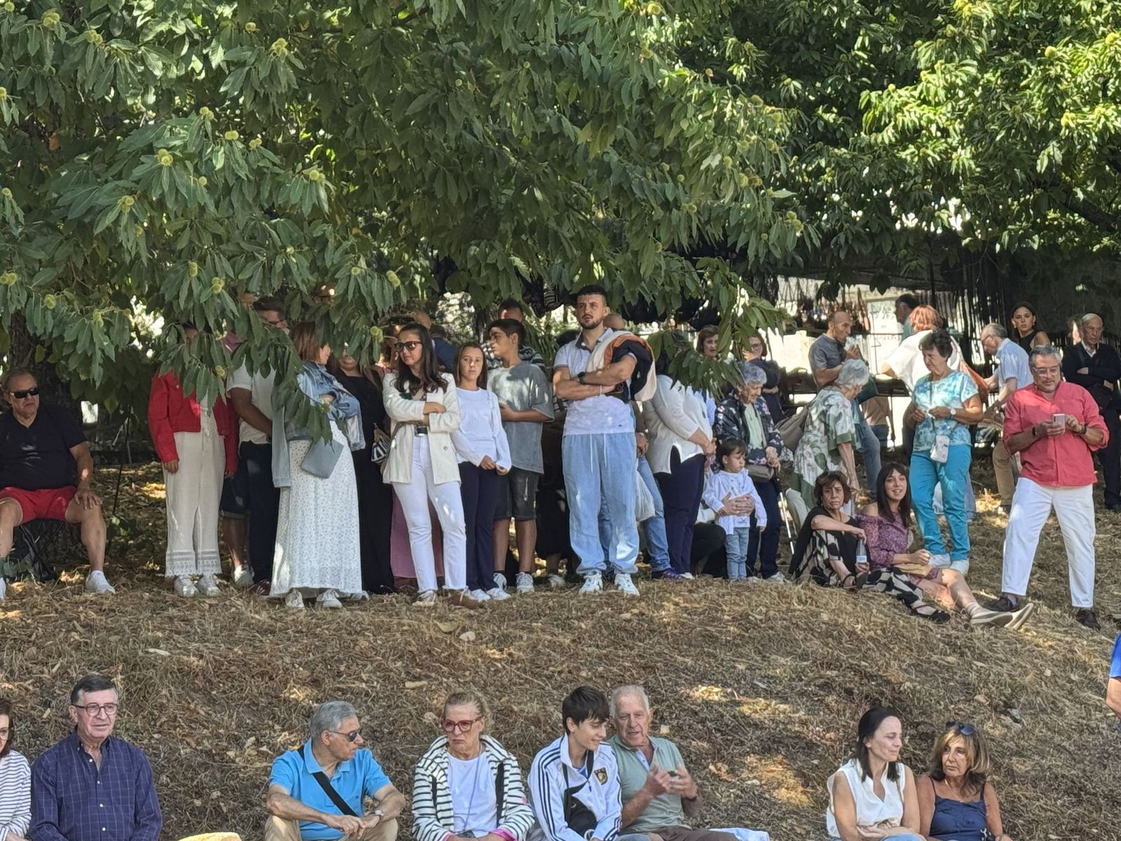 Béjar, misa y procesión en el santuario de Nuestra Señora del Castañar