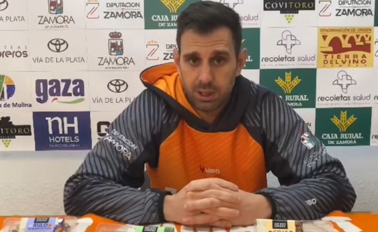 Raúl Pérez durante su intervención