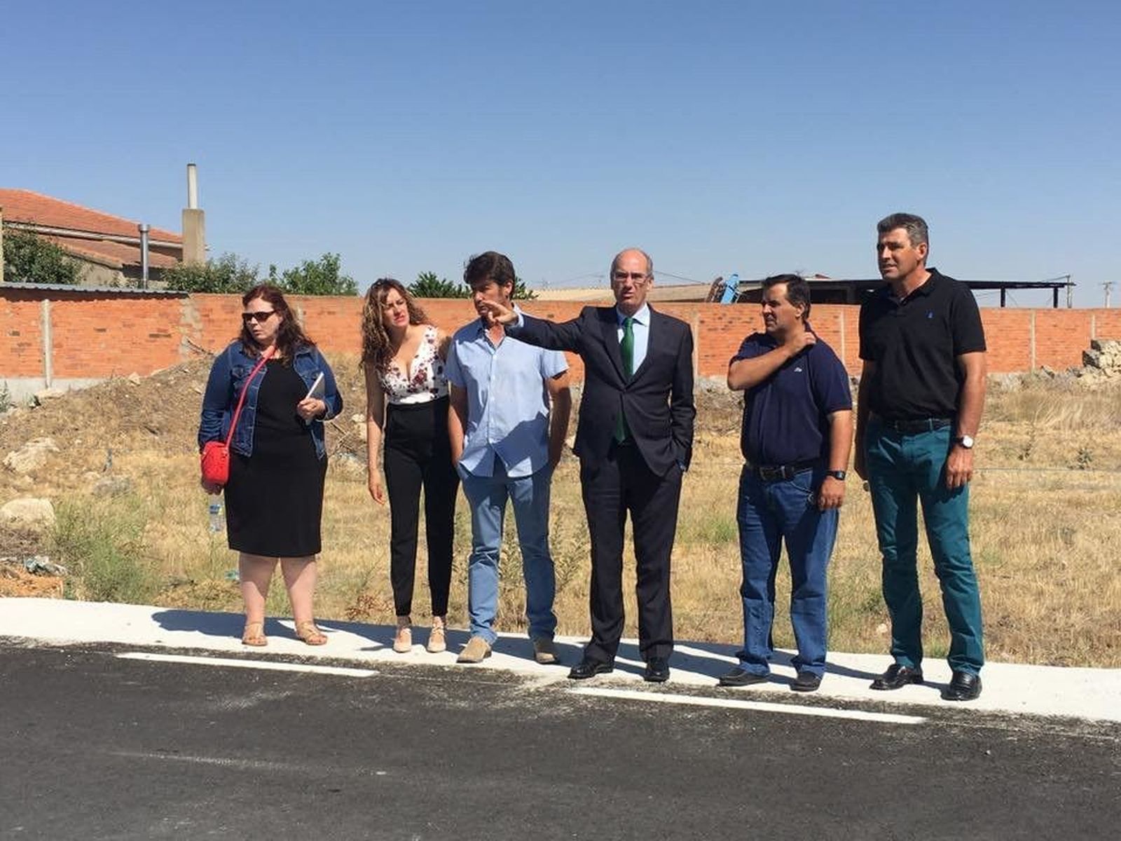 Visita institucional a Tarazona de Guareña