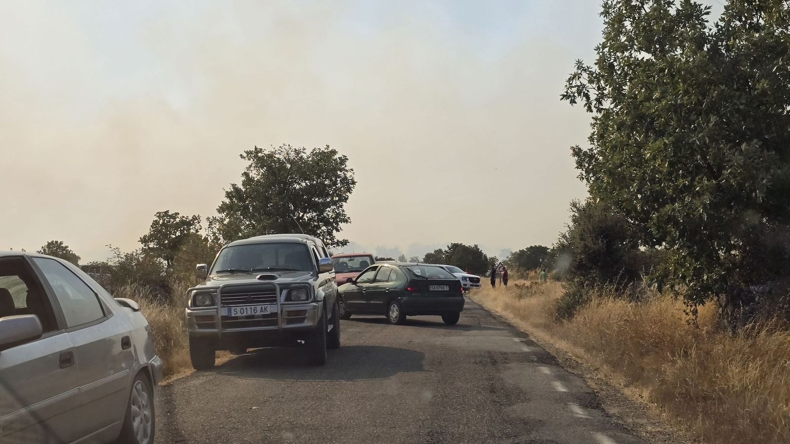 El incendio de Cipérez (IGR2) llega hasta Cerezal de Puertas