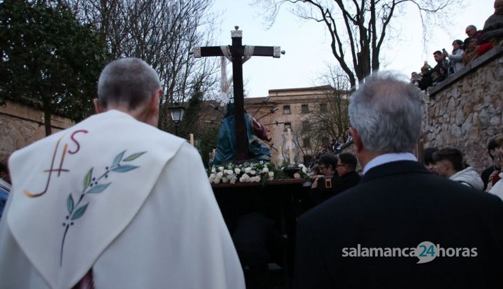 Procesión del Vía Matris de la Cofradía de la Vera Cruz