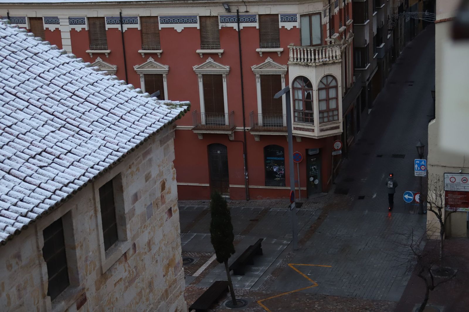 GALERÍA | Zamora se viste de blanco este miércoles
