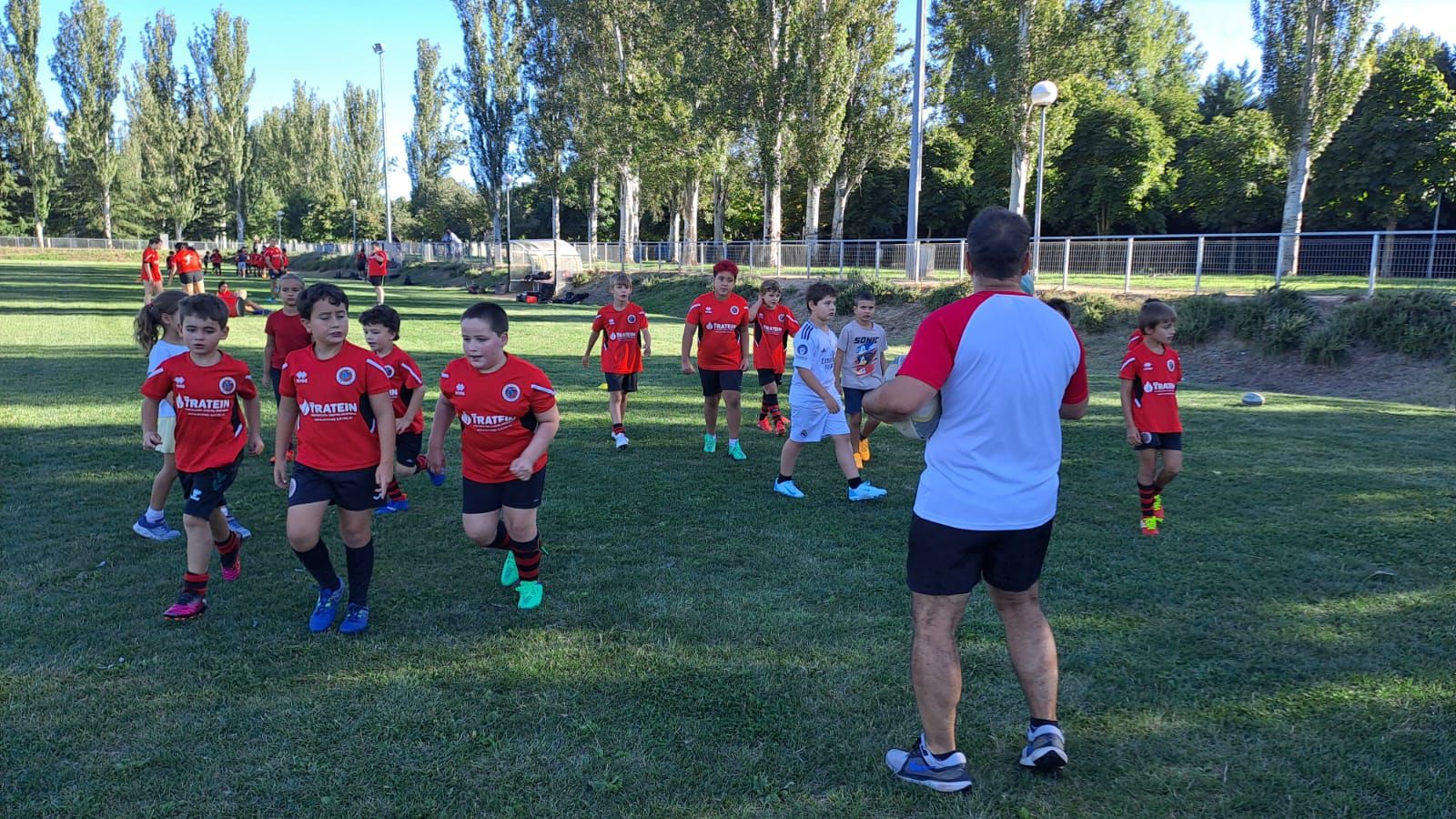 Inicio de entrenamientos para la cantera del Salamanca Rugby Club