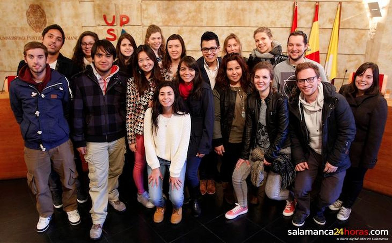 La Universidad Pontificia recibe a sus estudiantes Erasmus