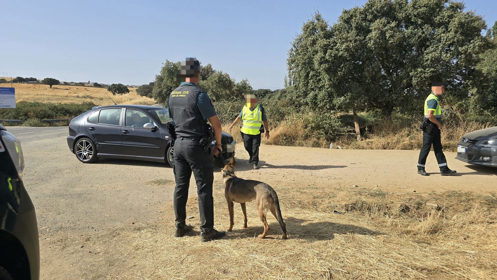 Sigue la rave con cientos de campistas en el entorno del pantano de Santa Teresa