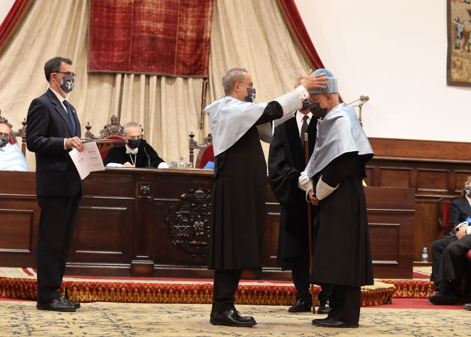 Un momento de la ceremonia