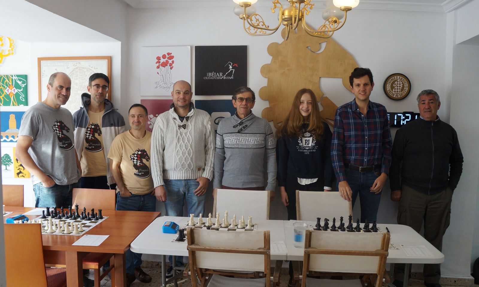 El equipo bejarano queda quinto en la liga provincial de ajedrez federado de Salamanca 2023-2024