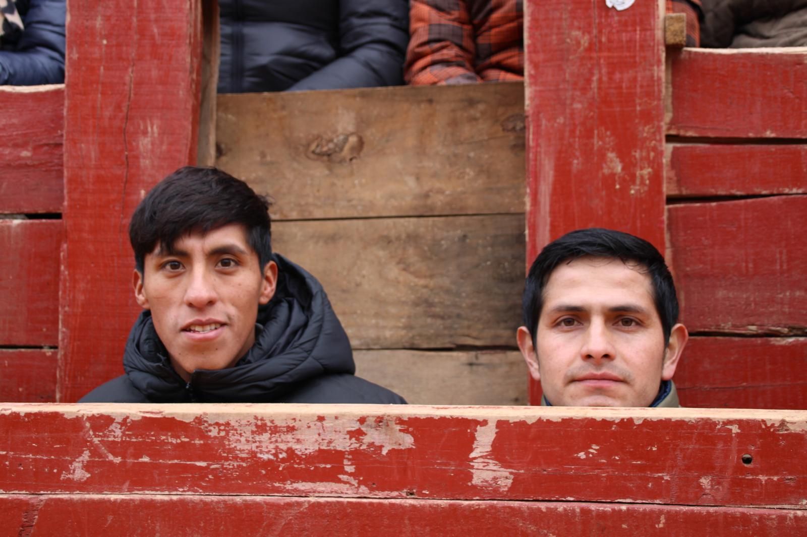 Ambiente en el encierro a caballo de Ciudad Rodrigo