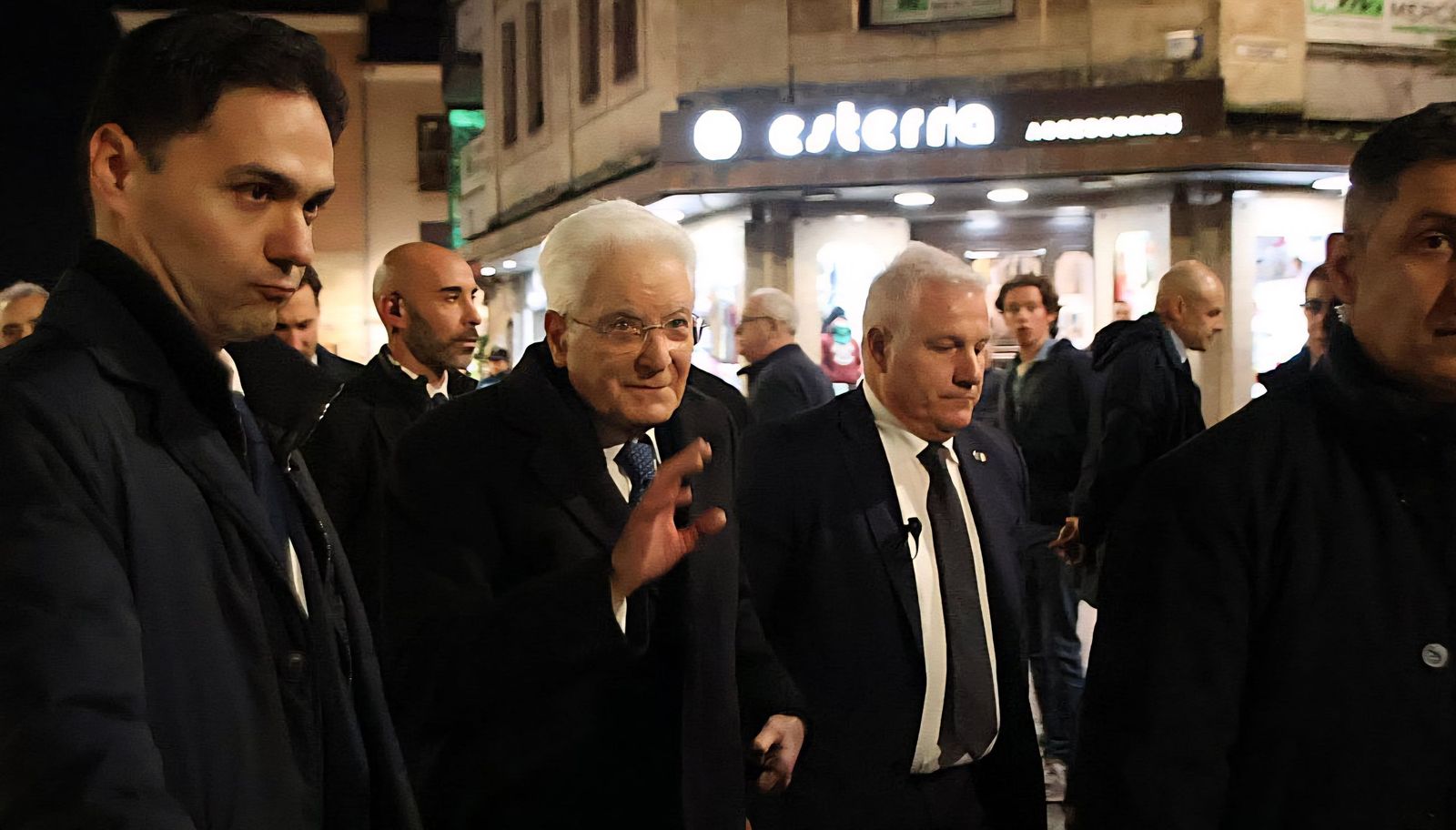 Llegada del presidente de la República Italiana, Sergio Mattarella, a Salamanca