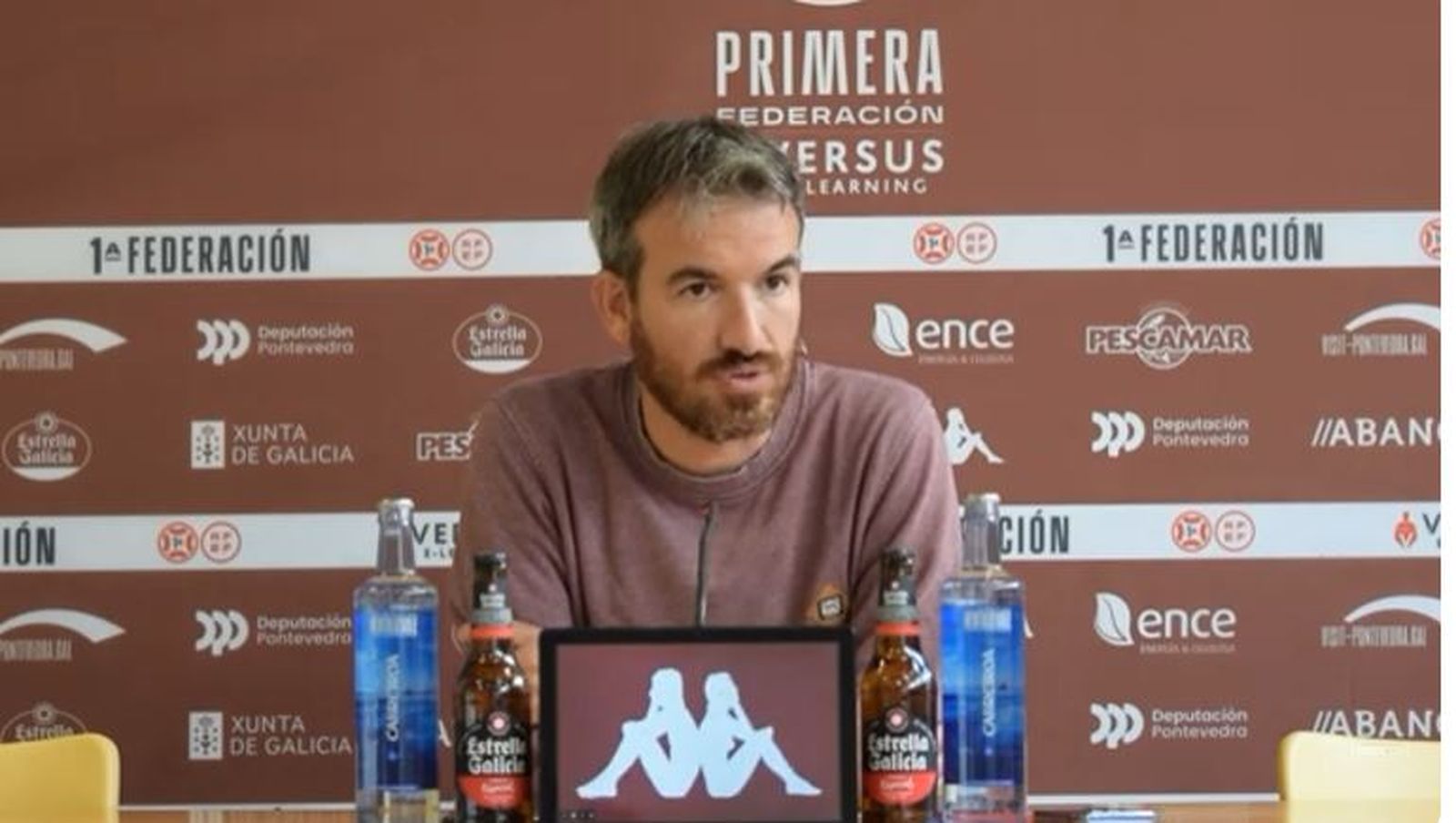 Rubén Domínguez, entrenador Pontevedra CF