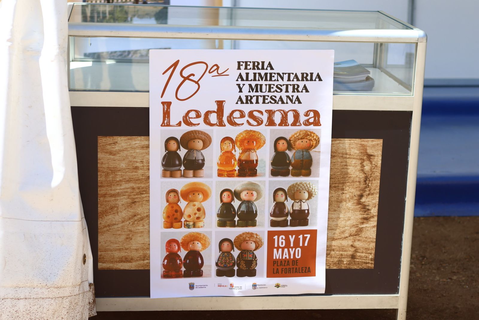 Ledesma ensalza la tradición salmantina con su Feria Alimentaria y Muestra Artesana