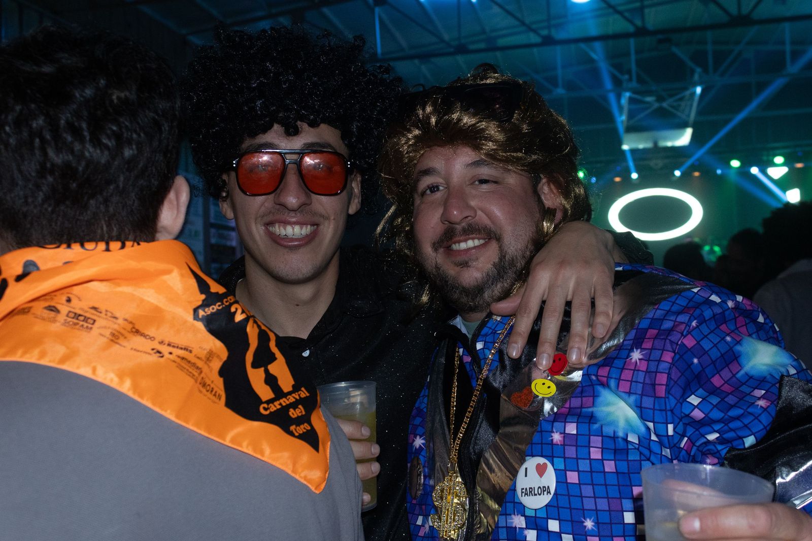 Salamanca de noche, sábado del Carnaval del Toro de Ciudad Rodrigo