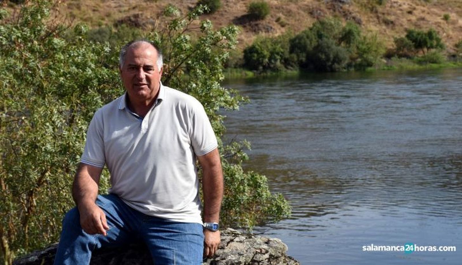  El alcalde de Villarino, Julián Martín